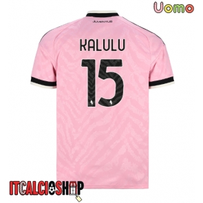 Juventus Pierre Kalulu #15 Seconda Maglia 2026-27 Manica Corta